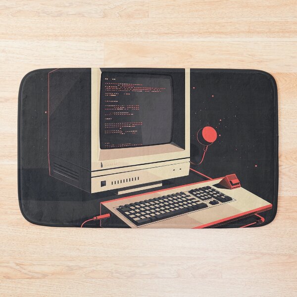 Item preview, Retro Computer Illustration designed and sold by nomiraclehere.