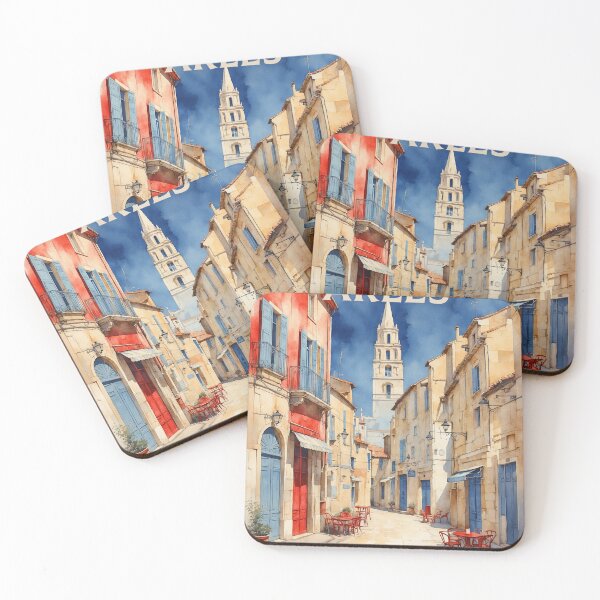 Item preview, Arles Bouches-du-Rhône France Vintage Poster Tourism  designed and sold by TravelersGems.