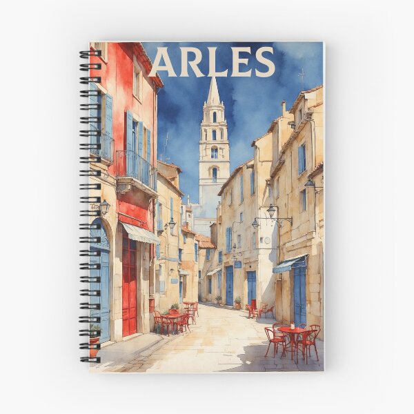 Item preview, Arles Bouches-du-Rhône France Vintage Poster Tourism  designed and sold by TravelersGems.