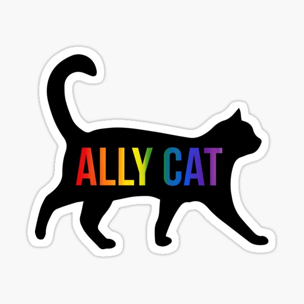 Vista previa del artículo con la obra «gato aliado», diseñado y vendido por MannyShop.