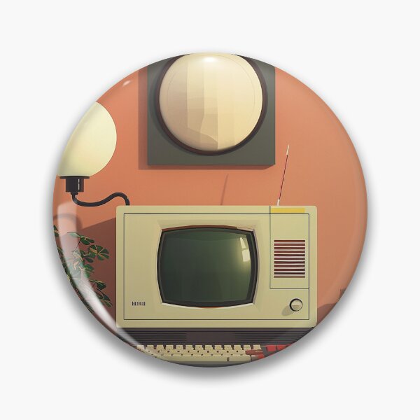 Item preview, Retro Computer Illustration designed and sold by nomiraclehere.