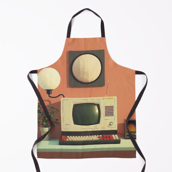 Item preview, Retro Computer Illustration designed and sold by nomiraclehere.