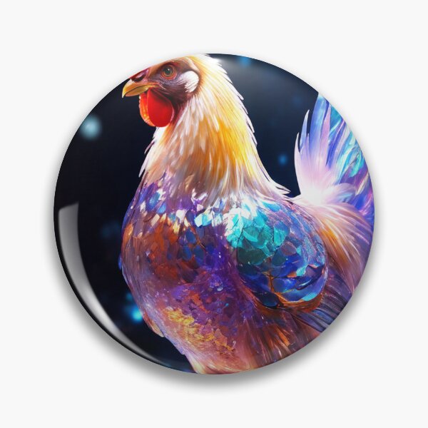 Item preview, Crystal chicken designed and sold by saly55887.