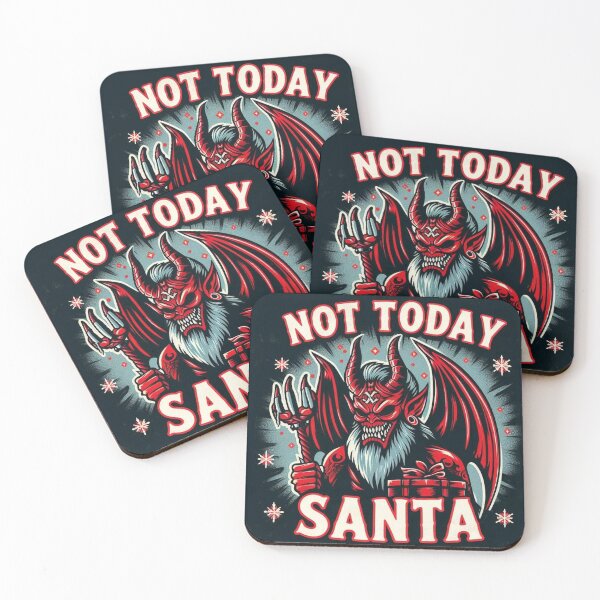 Item preview, Not today Santa designed and sold by Vkinsify.