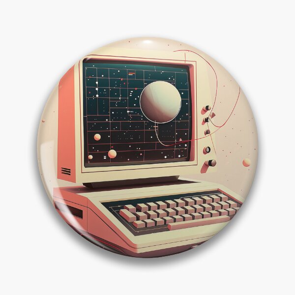 Item preview, Retro Computer Illustration designed and sold by nomiraclehere.