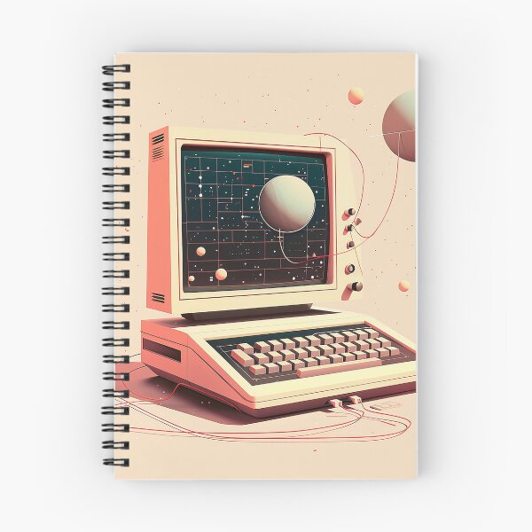 Item preview, Retro Computer Illustration designed and sold by nomiraclehere.