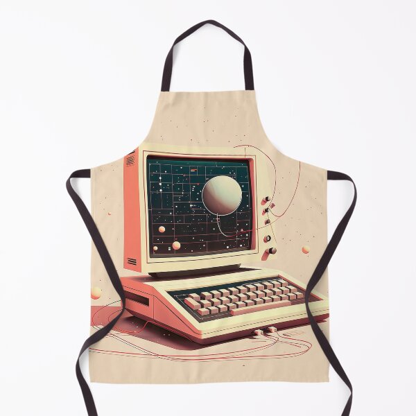 Item preview, Retro Computer Illustration designed and sold by nomiraclehere.