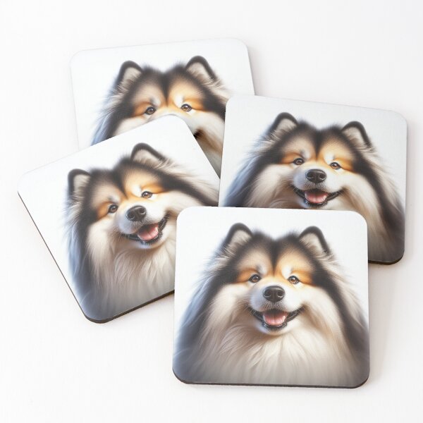 Item preview, Graceful Finnish Lapphund: A Portrait of Nordic Beauty designed and sold by The Digital Compass.
