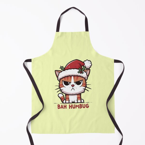 Item preview, Bah Humbug Cat designed and sold by Vkinsify.