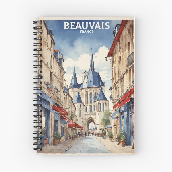Item preview, Beauvais France Vintage Poster Tourism  designed and sold by TravelersGems.
