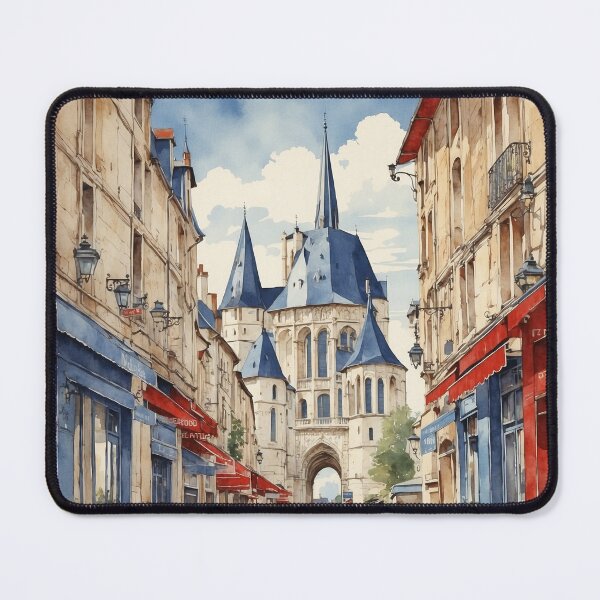 Item preview, Beauvais France Vintage Poster Tourism  designed and sold by TravelersGems.