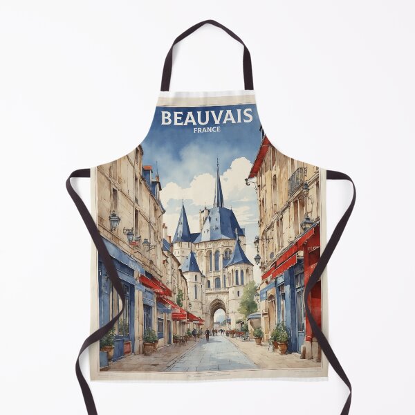 Item preview, Beauvais France Vintage Poster Tourism designed and sold by TravelersGems.