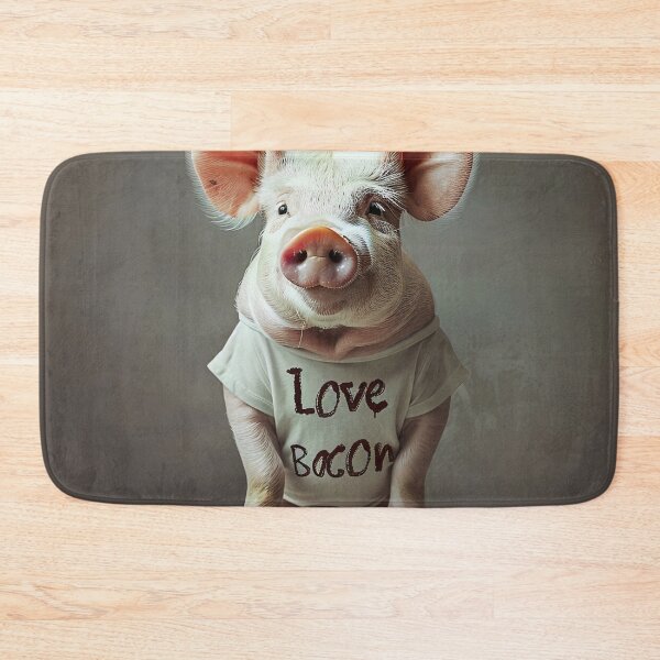 Item preview, Pig love bacon designed and sold by Brendon987.