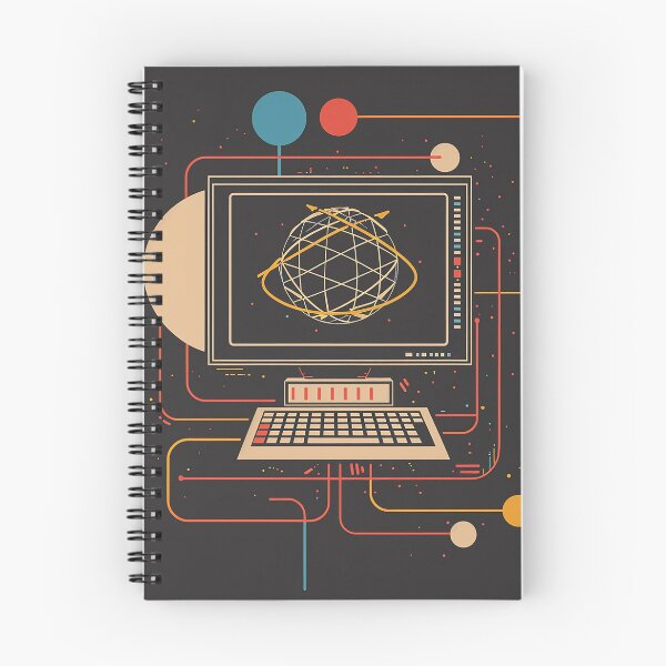 Item preview, Retro Computer Illustration designed and sold by nomiraclehere.