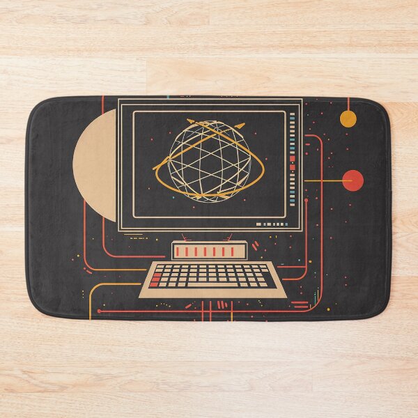 Item preview, Retro Computer Illustration designed and sold by nomiraclehere.