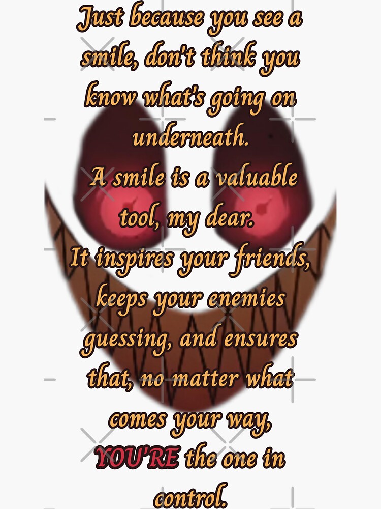 A Reason To Smile Sticker