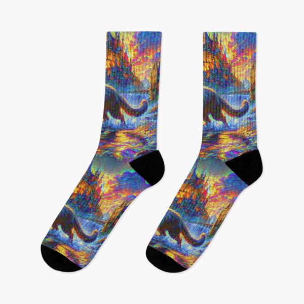 Item preview, Stylised cat and castle. DeepDream designed and sold by blackhalt.