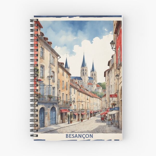 Item preview, Besancon France Vintage Poster Tourism  designed and sold by TravelersGems.