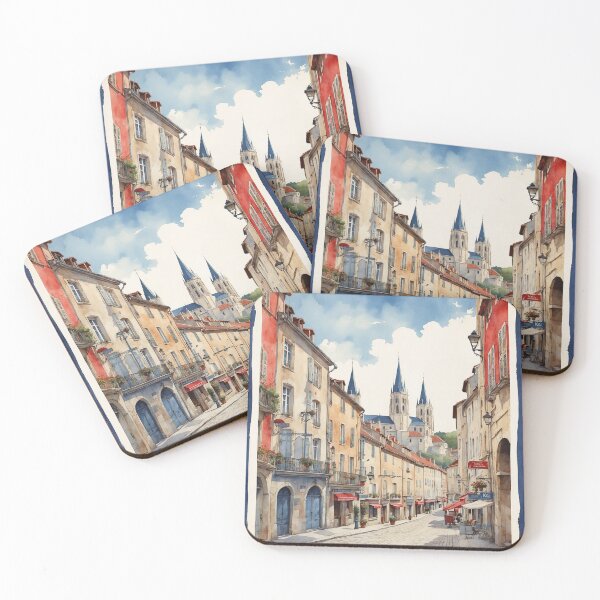 Item preview, Besancon France Vintage Poster Tourism  designed and sold by TravelersGems.
