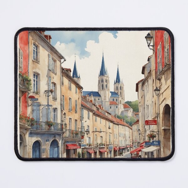 Item preview, Besancon France Vintage Poster Tourism designed and sold by TravelersGems.