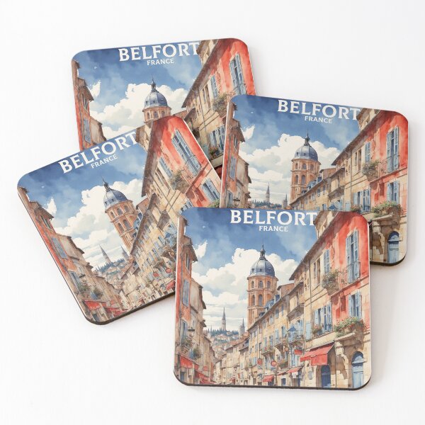 Item preview, Belfort France Vintage Poster Tourism  designed and sold by TravelersGems.