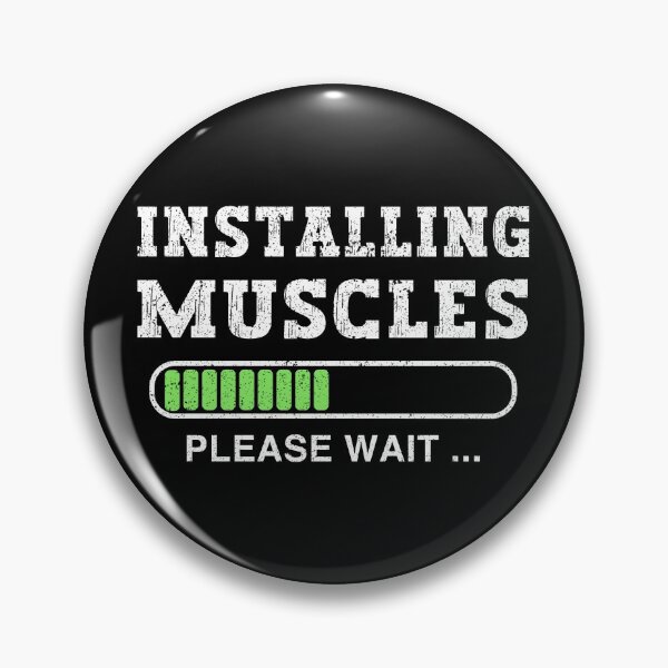 Item preview, Installing Muscles Please Wait designed and sold by franktact.