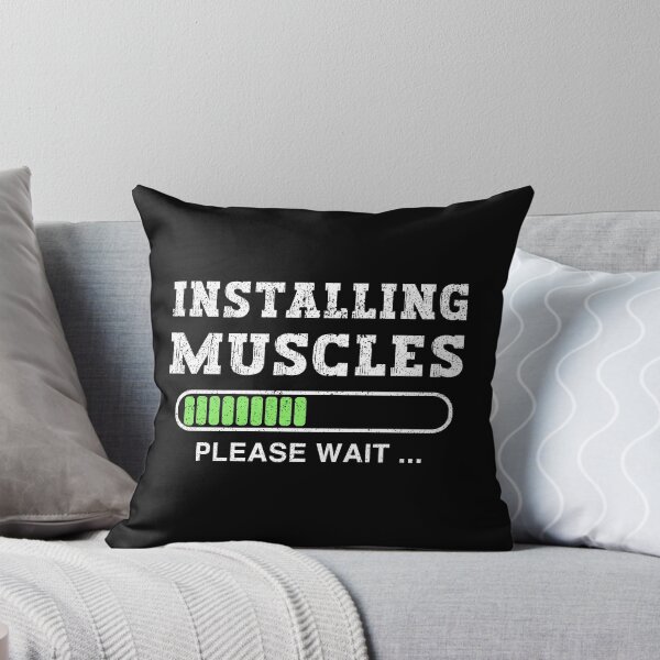 Item preview, Installing Muscles Please Wait designed and sold by franktact.
