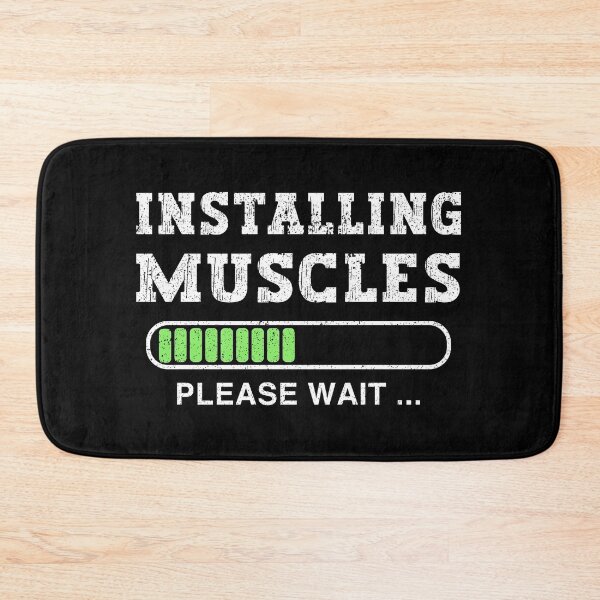 Item preview, Installing Muscles Please Wait designed and sold by franktact.