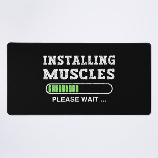 Item preview, Installing Muscles Please Wait designed and sold by franktact.
