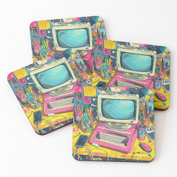 Item preview, Retro Computer Illustration designed and sold by nomiraclehere.