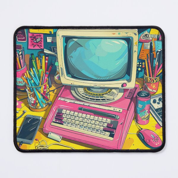 Item preview, Retro Computer Illustration designed and sold by nomiraclehere.