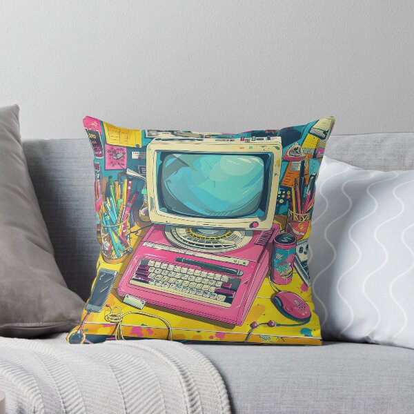 Item preview, Retro Computer Illustration designed and sold by nomiraclehere.
