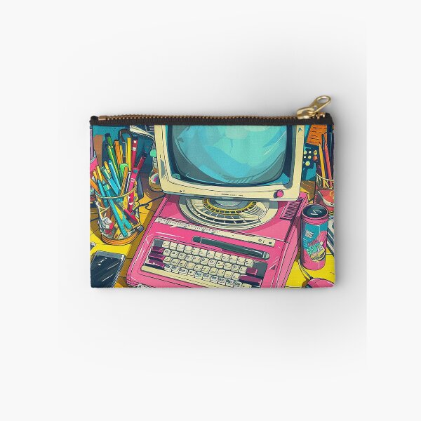 Item preview, Retro Computer Illustration designed and sold by nomiraclehere.