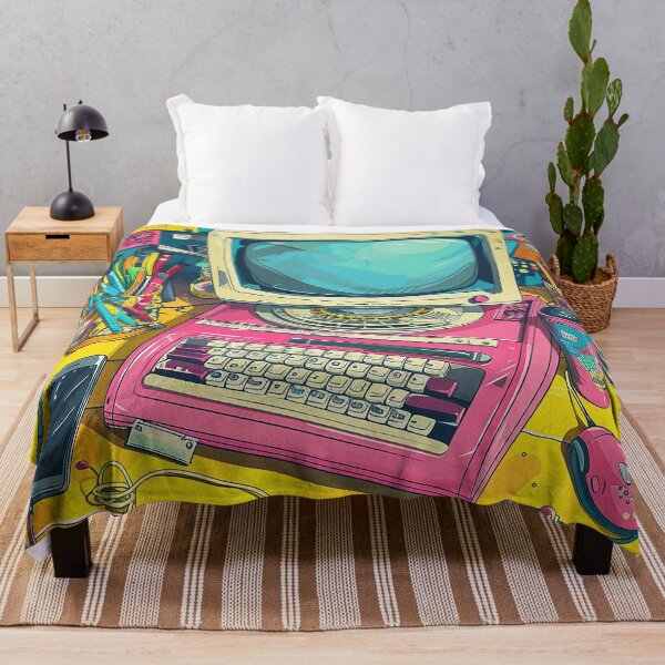 Item preview, Retro Computer Illustration designed and sold by nomiraclehere.