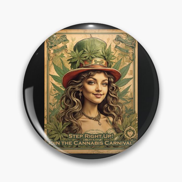 Item preview, Cannabis Carnival vintage designed and sold by GreenKingShop.
