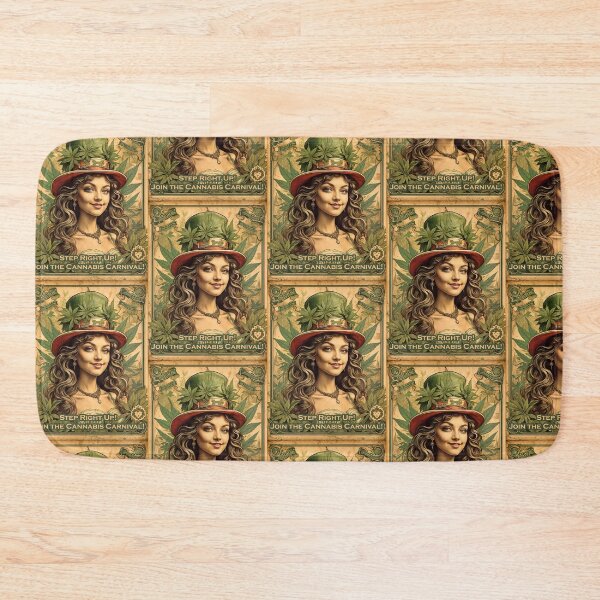 Item preview, Cannabis Carnival vintage designed and sold by GreenKingShop.