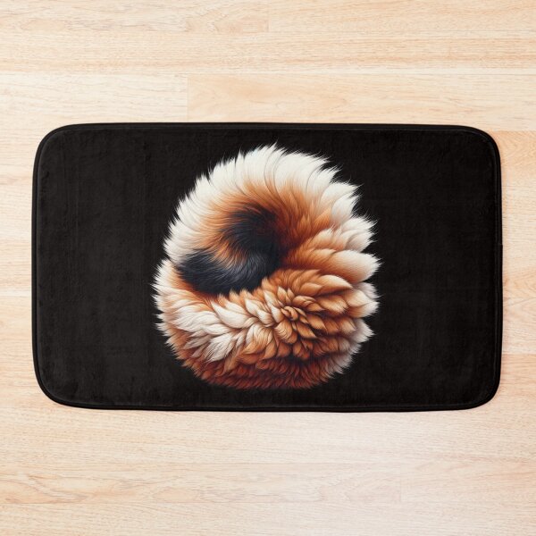 Item preview, Curled Majesty: Shiba Inu's Tail Art Funny Gifts designed and sold by DiySystem.