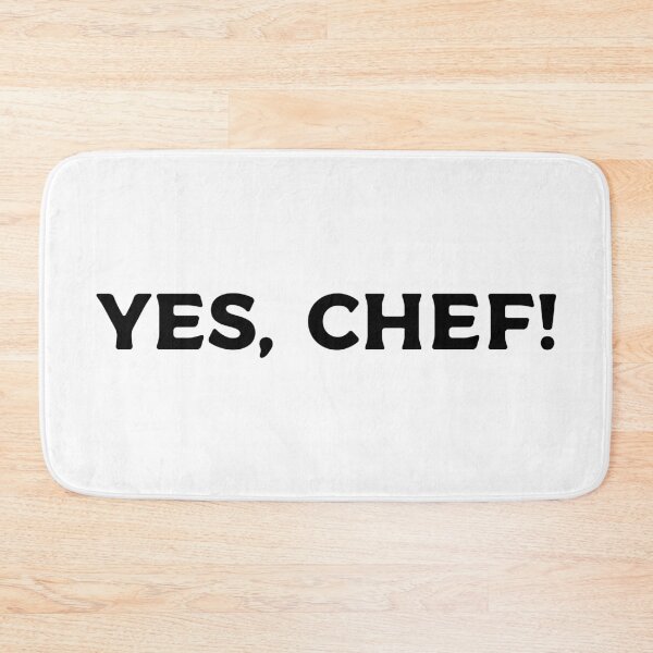 Item preview, Yes chef designed and sold by Order42.