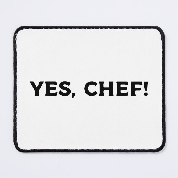 Item preview, Yes chef designed and sold by Order42.