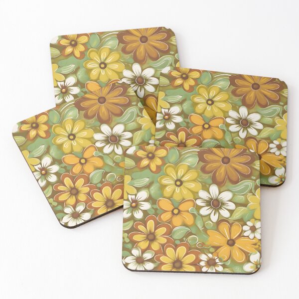 Item preview, Pastel Blooms Fabric Pattern designed and sold by MrKATORSKI.