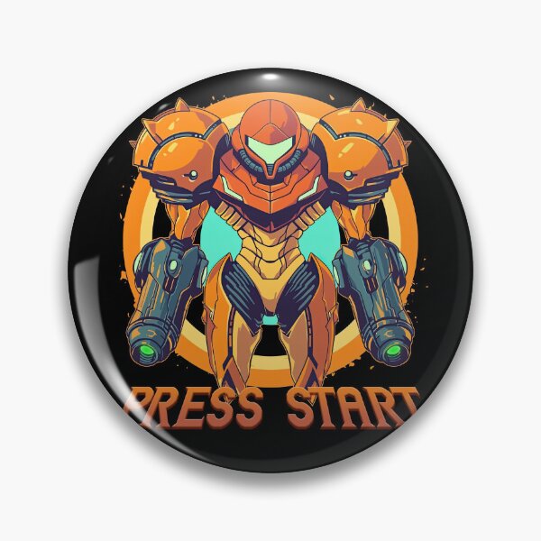 Item preview, Samus Press Start Gamer designed and sold by blackdogshop.