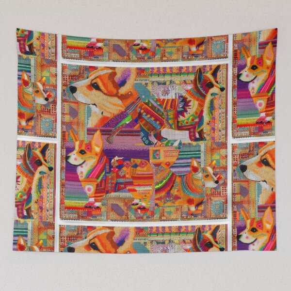 Item preview, Corgi Kantha designed and sold by piscininha.