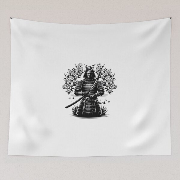 Item preview, Armored Black Samurai Japan designed and sold by Ficula.