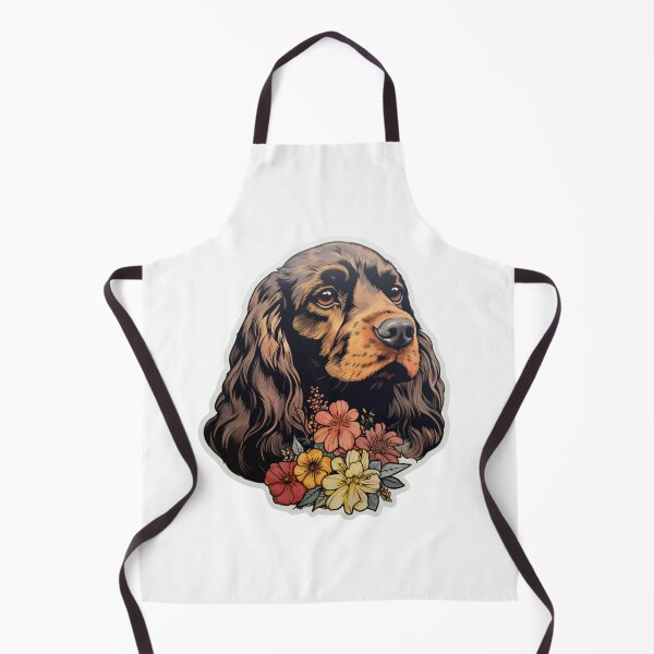 Item preview, Cute Flower Cocker Spaniel Mom Dad Guardian Angel Best Friend Doggie Paw designed and sold by SMARTKIT  DESIGNAGENCY.