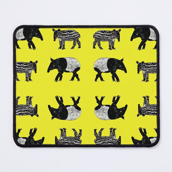 Item preview, Maylan Tapirs on Yellow designed and sold by minouette.