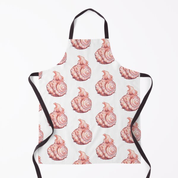 Item preview, Conch shell pixel art- Retro vibe designed and sold by octoboobs.
