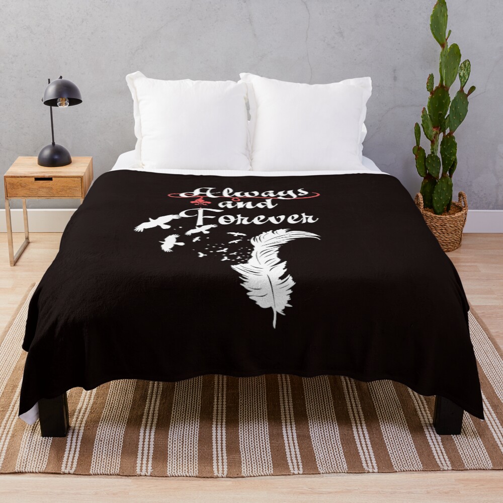 Always and Forever. Throw Blanket