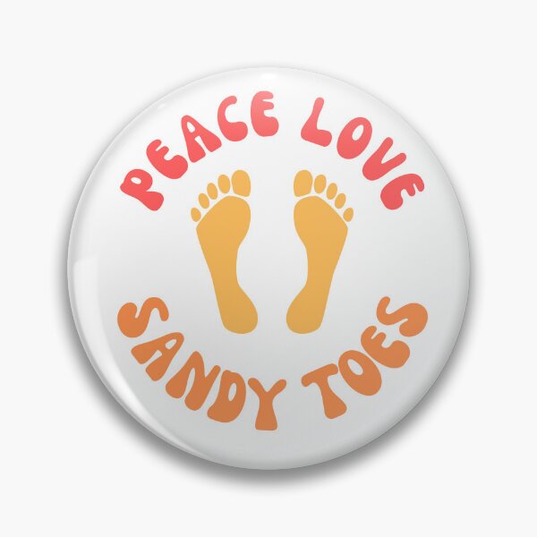 Item preview, Peace Love Sandy Toes designed and sold by SunSamsStyle.