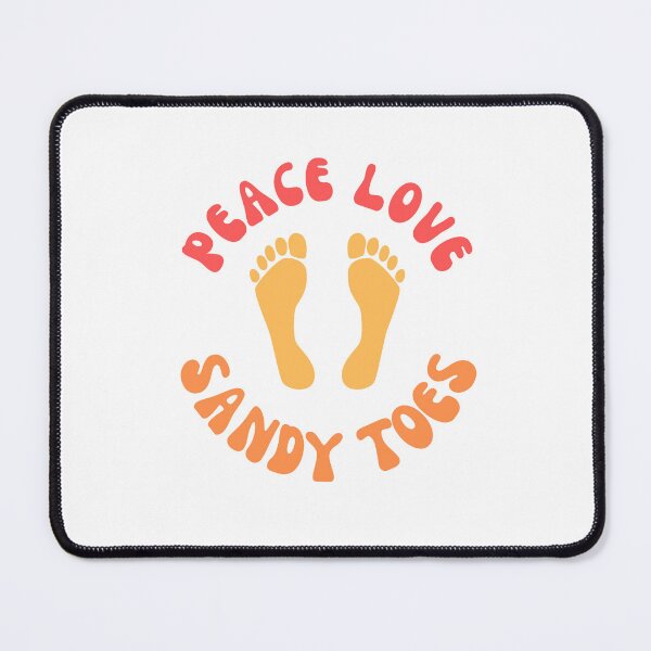 Item preview, Peace Love Sandy Toes designed and sold by SunSamsStyle.