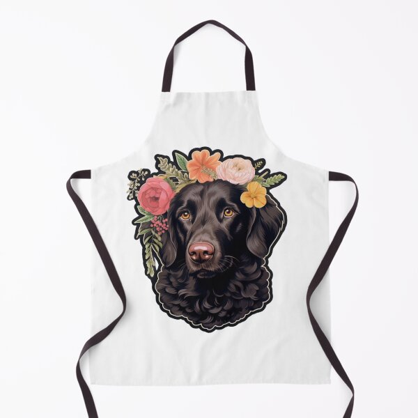 Item preview, Cute Flower Curly Coated Retriever Mom Dad Guardian Angel Best Friend Doggie Paw designed and sold by SMARTKIT DESIGNAGENCY.